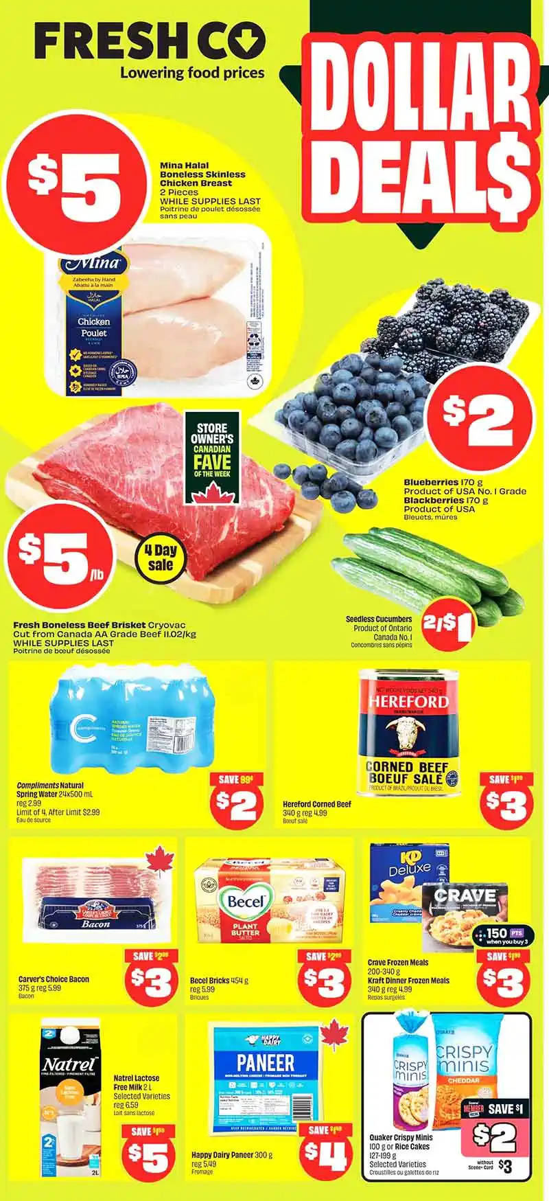 FreshCo weekly flyer Aug 14, 2025