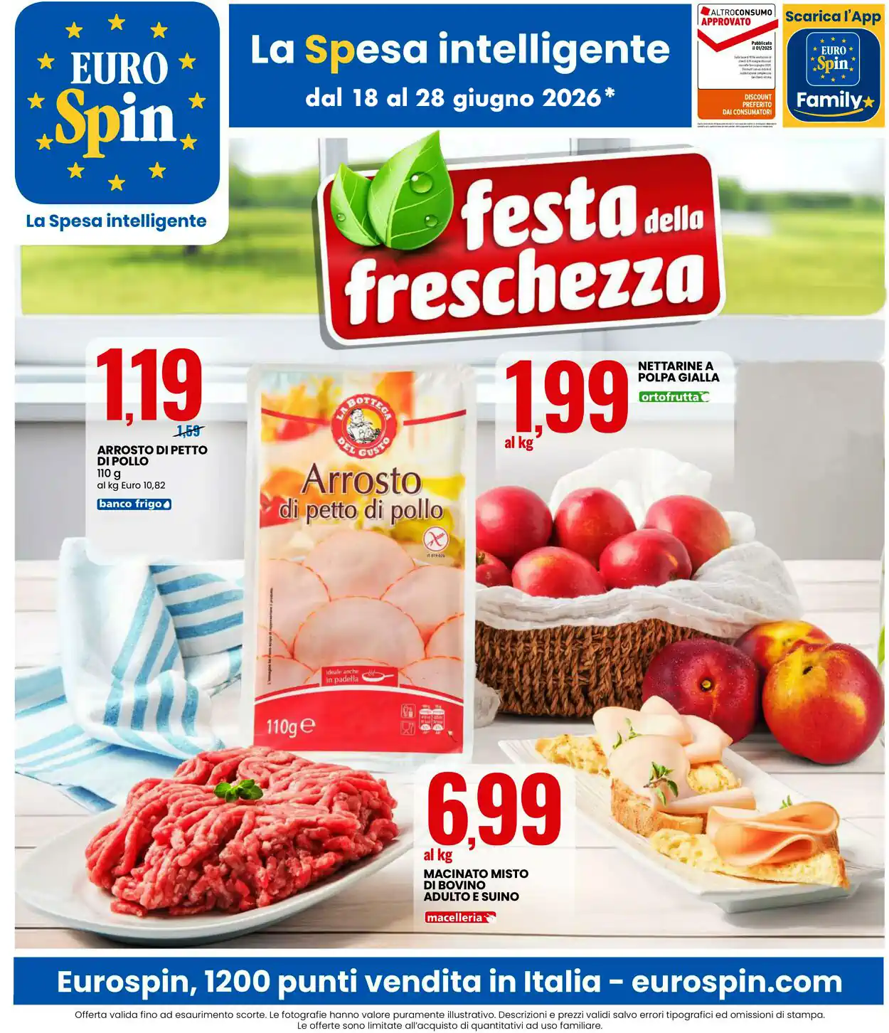 Volantino Eurospin dal 18 giovedì 2026