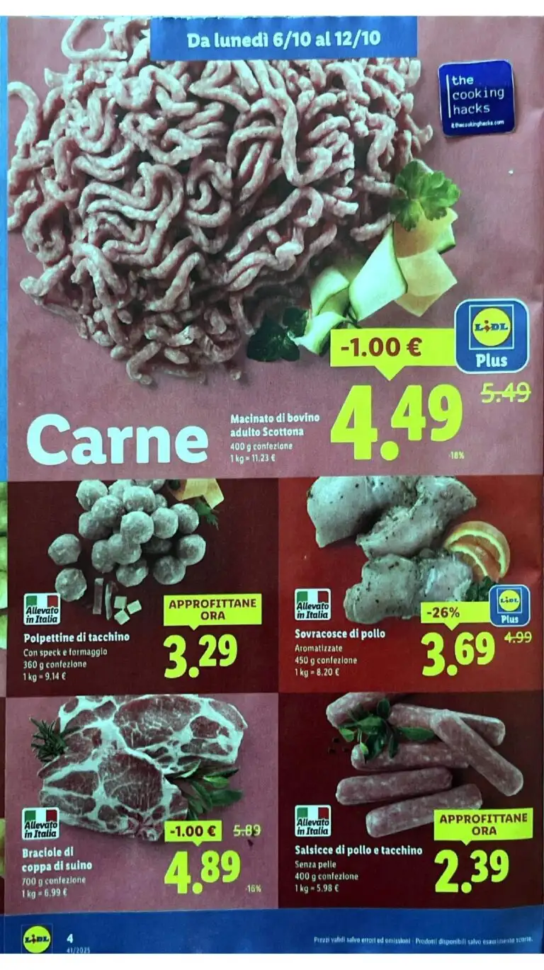 nuovi volantini lidl