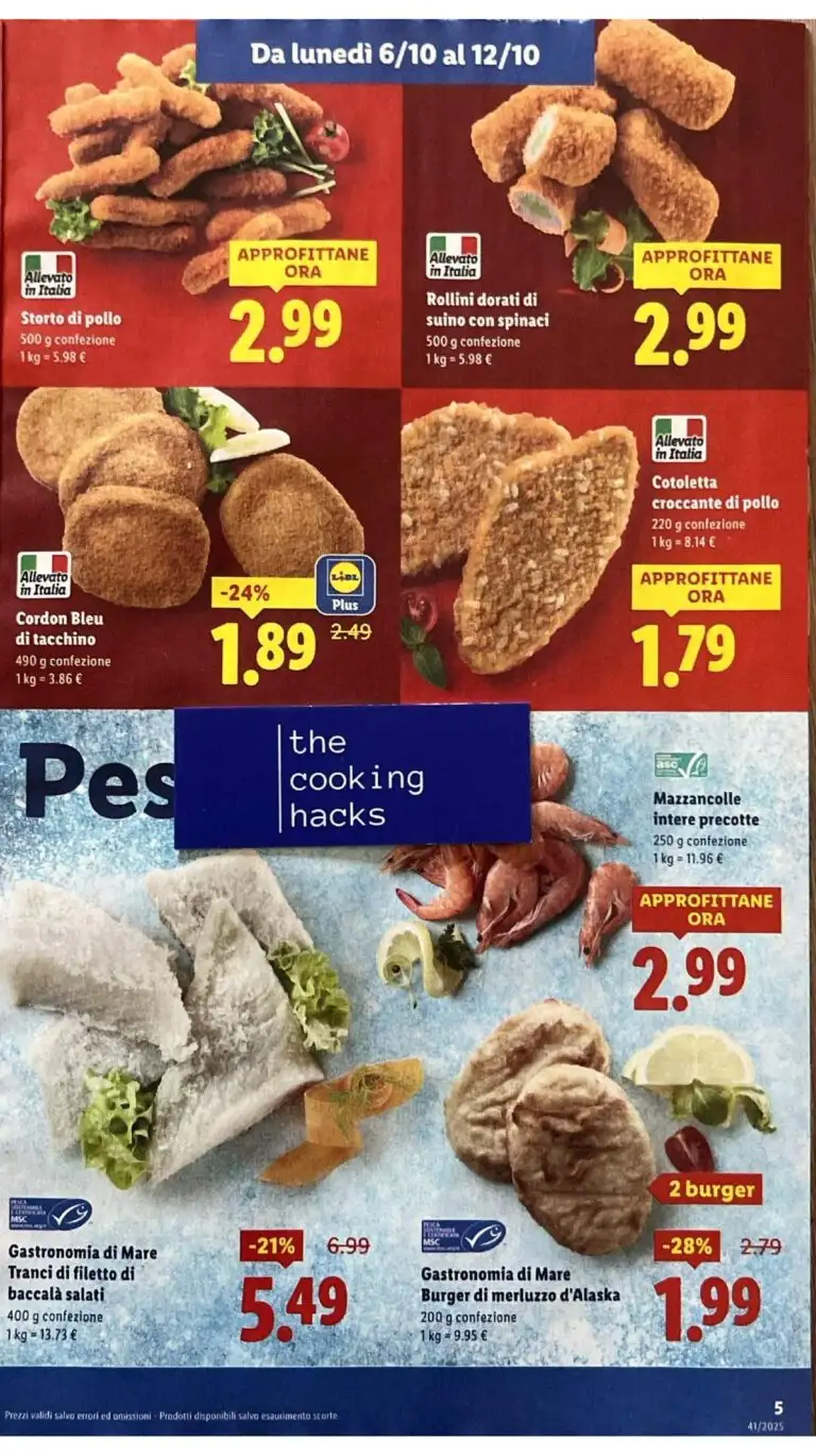 lidl volantino della settimana prossima