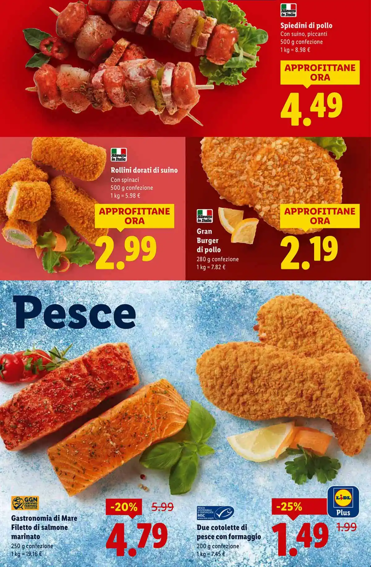 nuovi volantini lidl