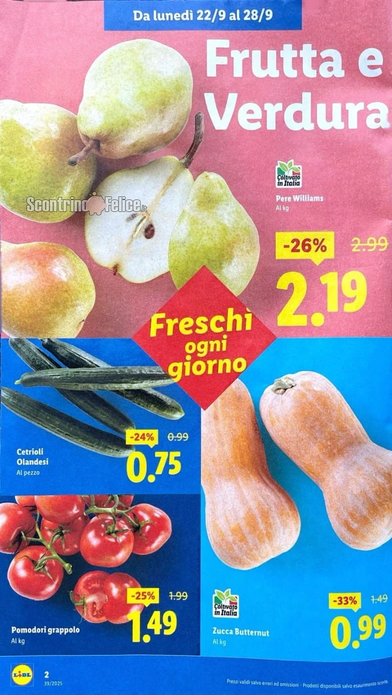 volantino lidl prossima settimana