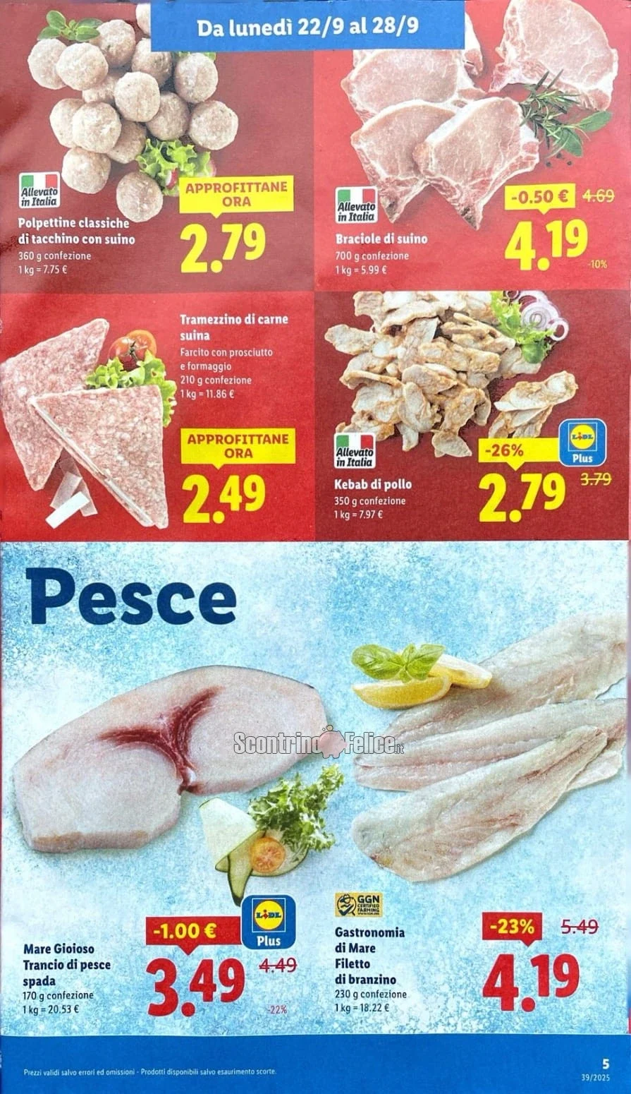 lidl volantino della settimana prossima