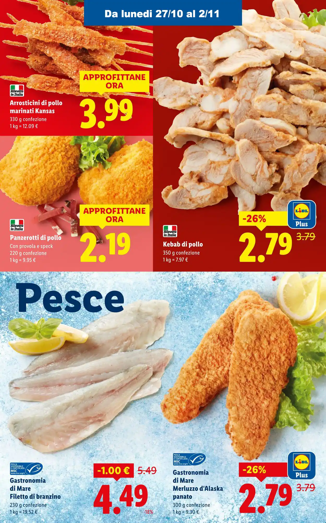 lidl offerte volantino