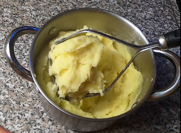 Пюре картофельное на молоке без масла