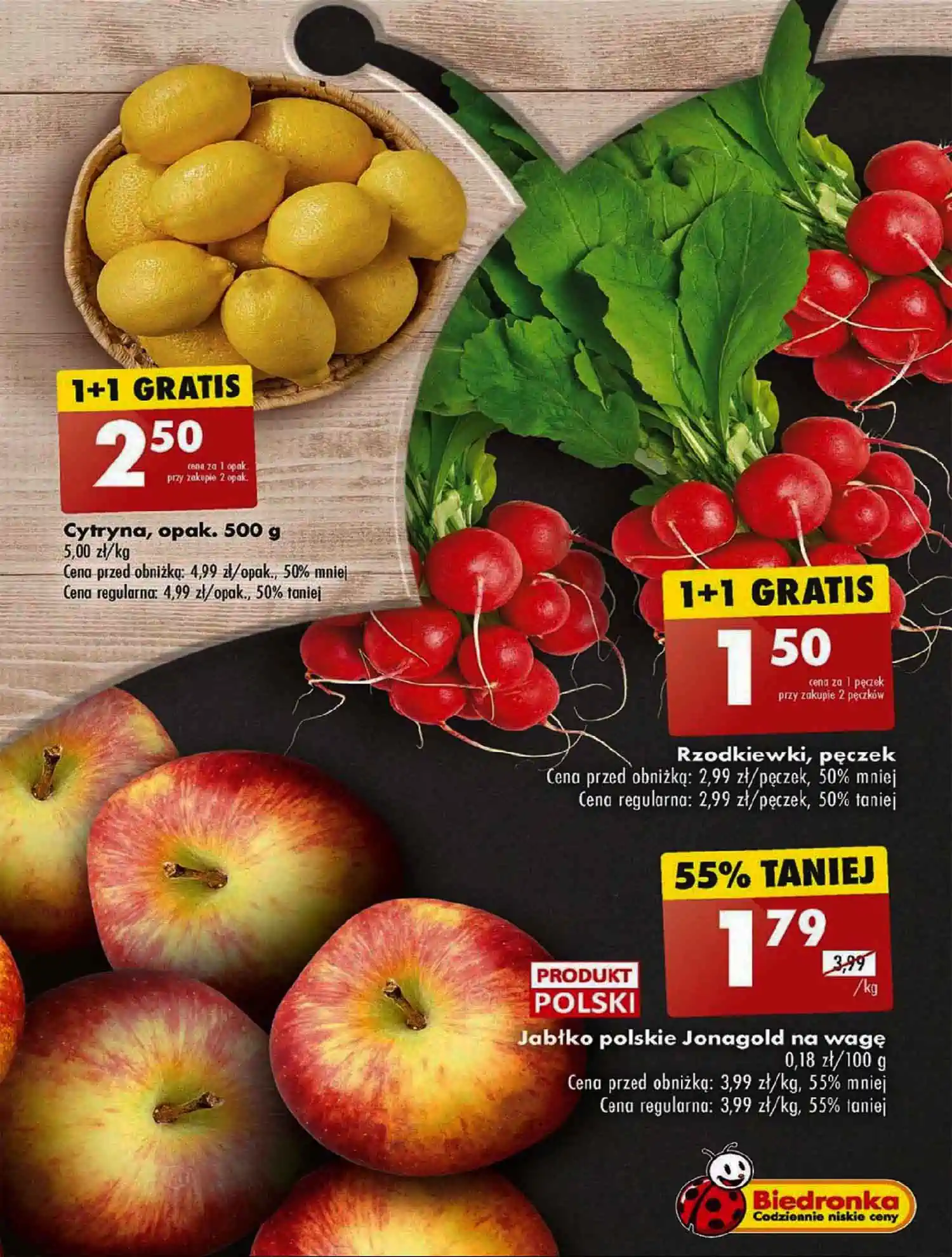 biedronka na 