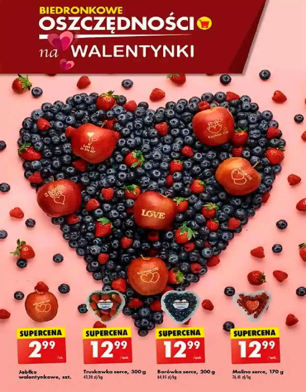 walentynki Biedronka