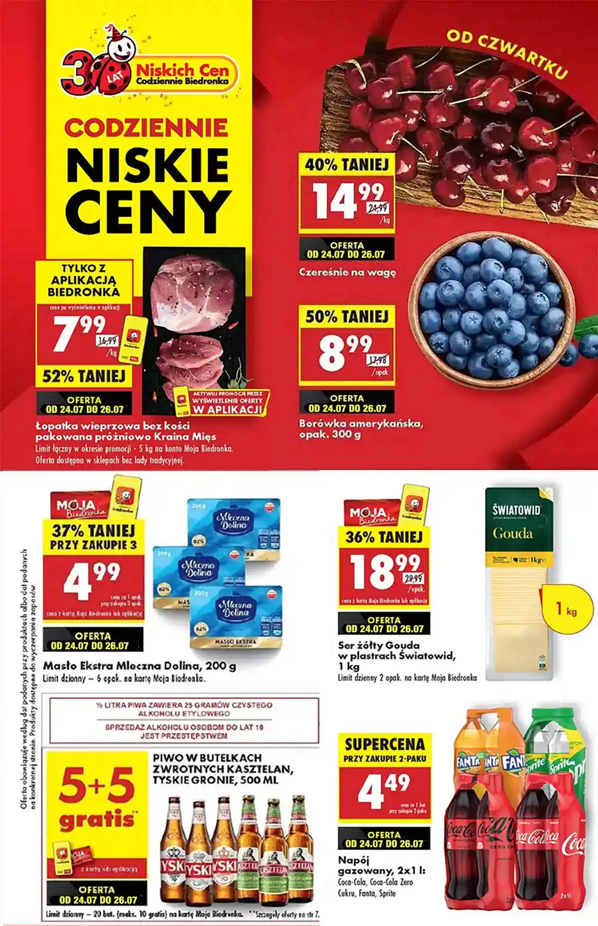 gazetka biedronka 24.07.2025