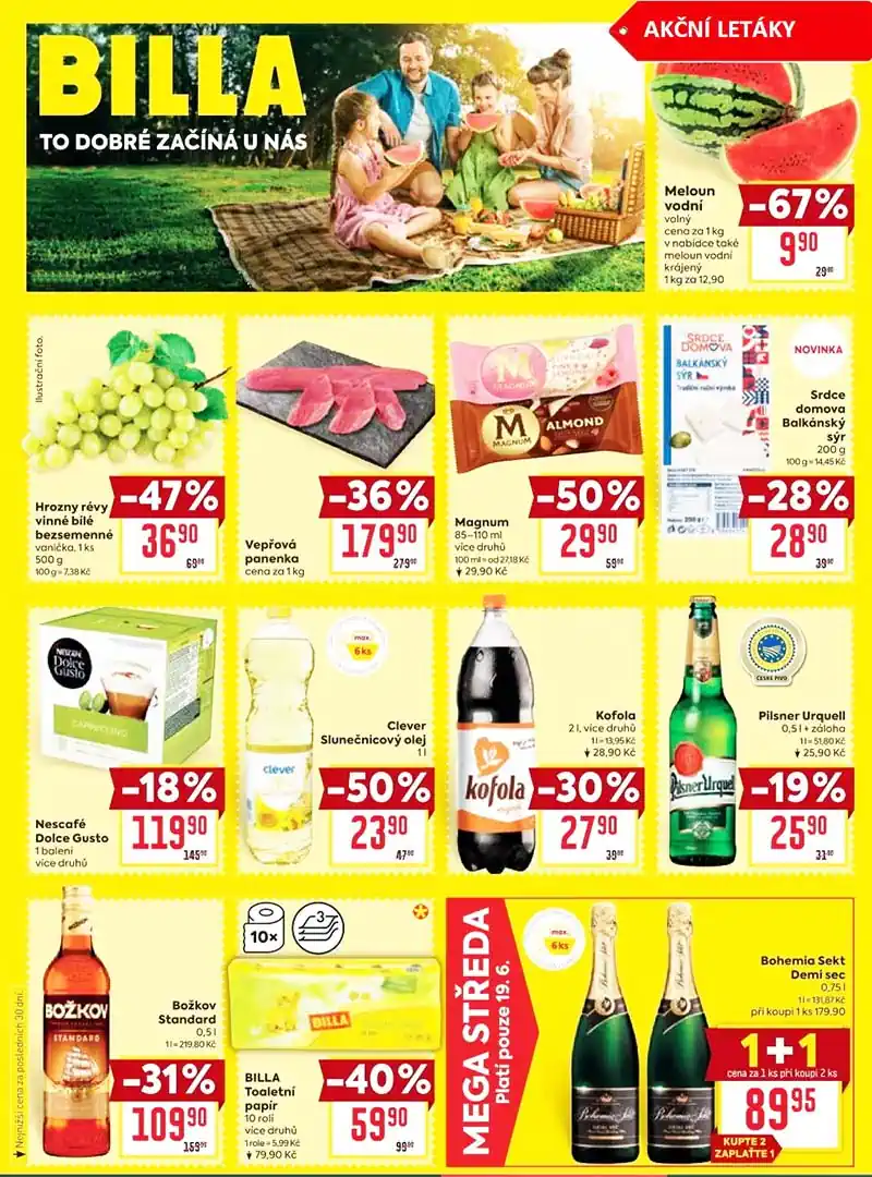 leták billa od 18.6.25