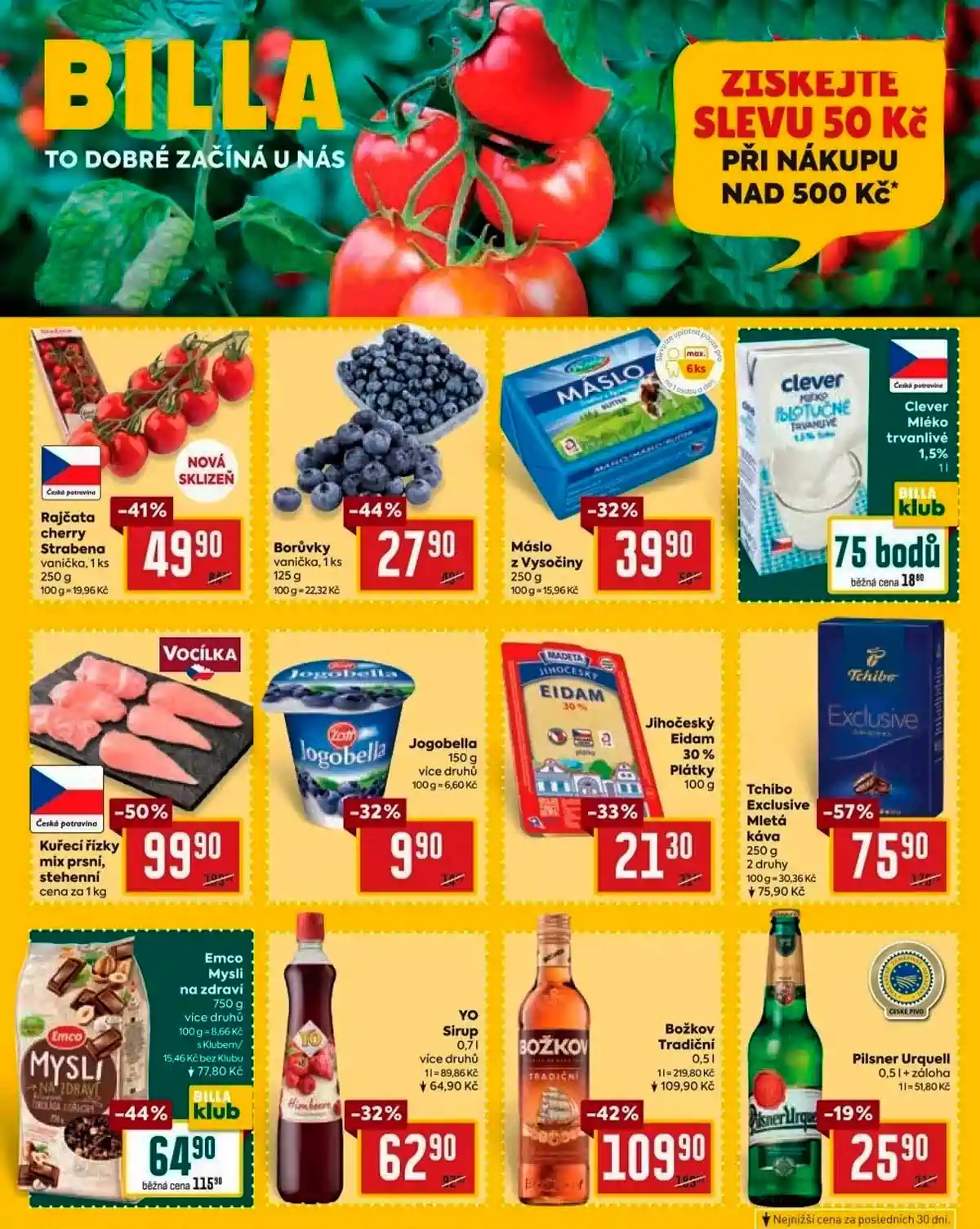 billa leták od 23.4.2025