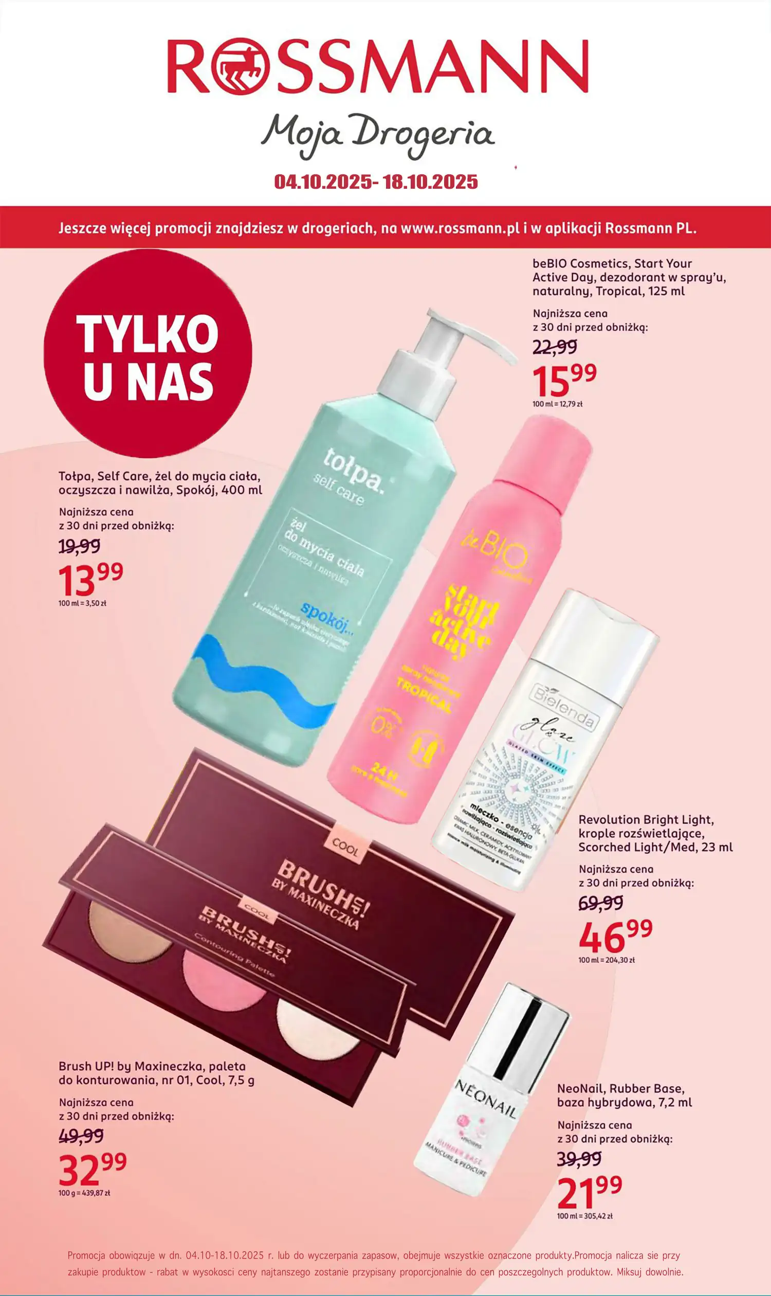 gazetka rossmann od 4 października 2025
