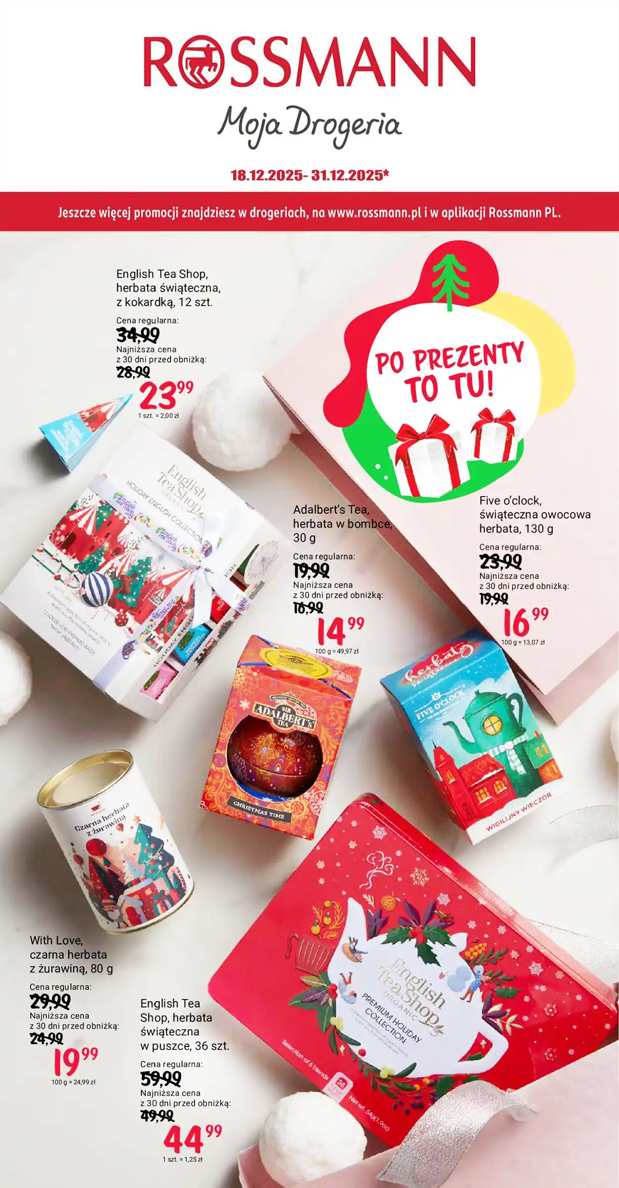gazetka rossmann od 18 grudnia 2025