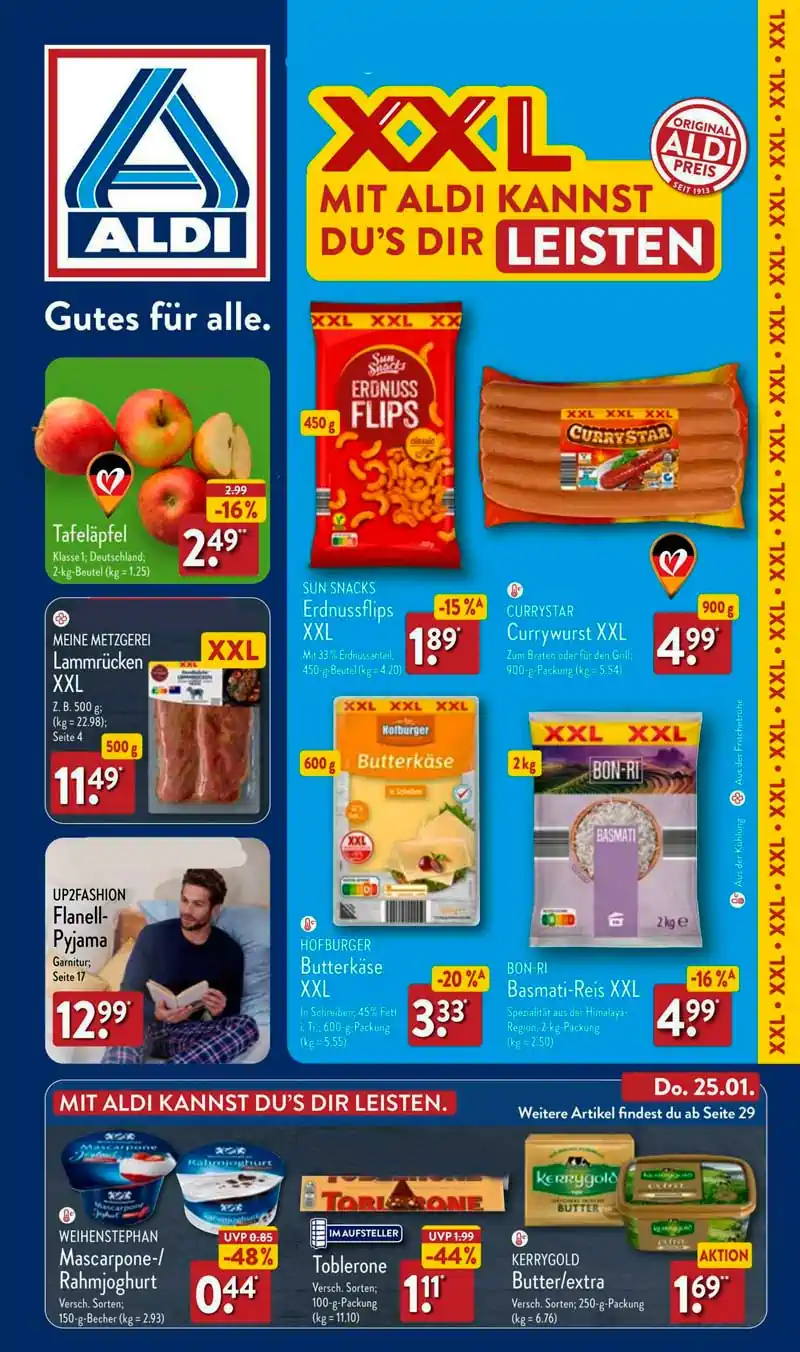 Aldi Prospekt - Angebote vom 20.01.2025 