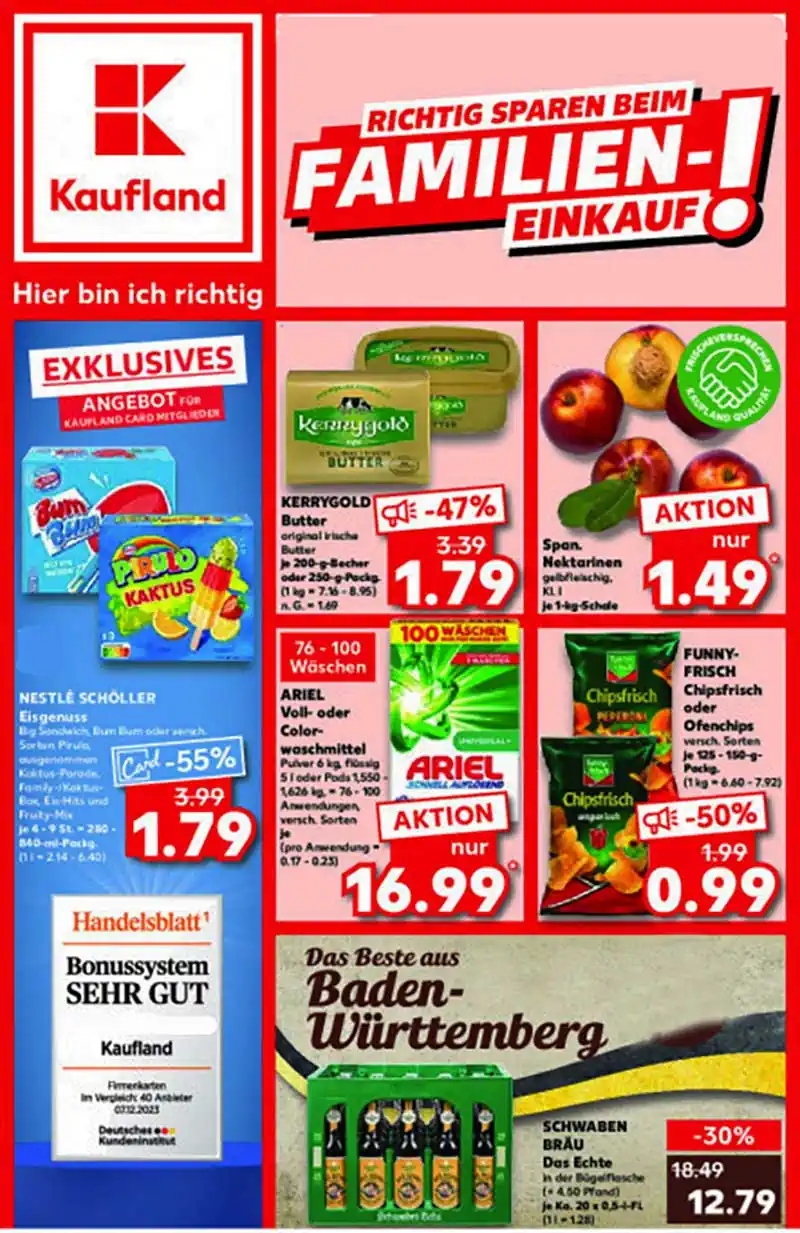 prospekt von kaufland ab 21.8.2025