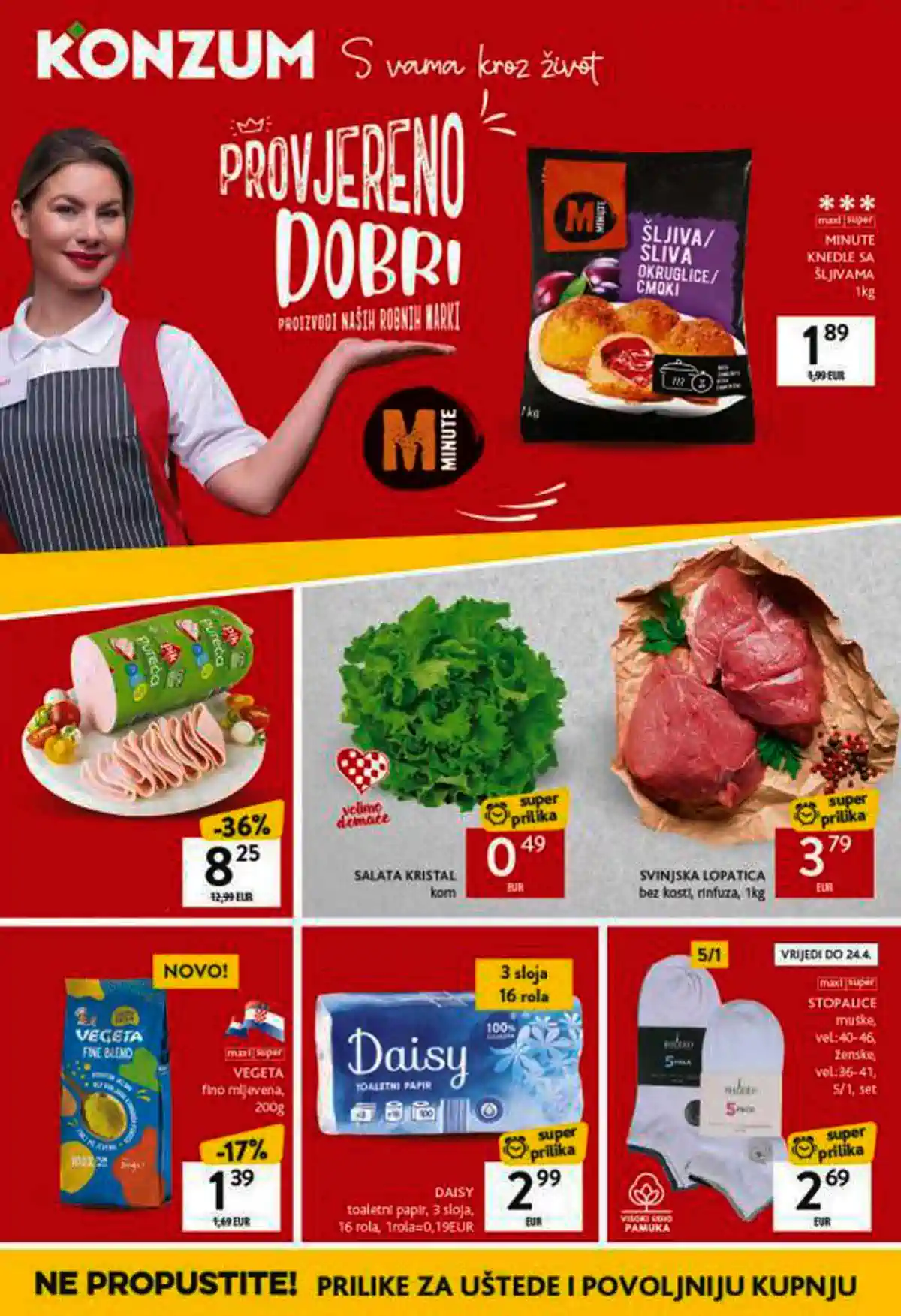 Najnoviji Konzum katalog od 24.04.2025