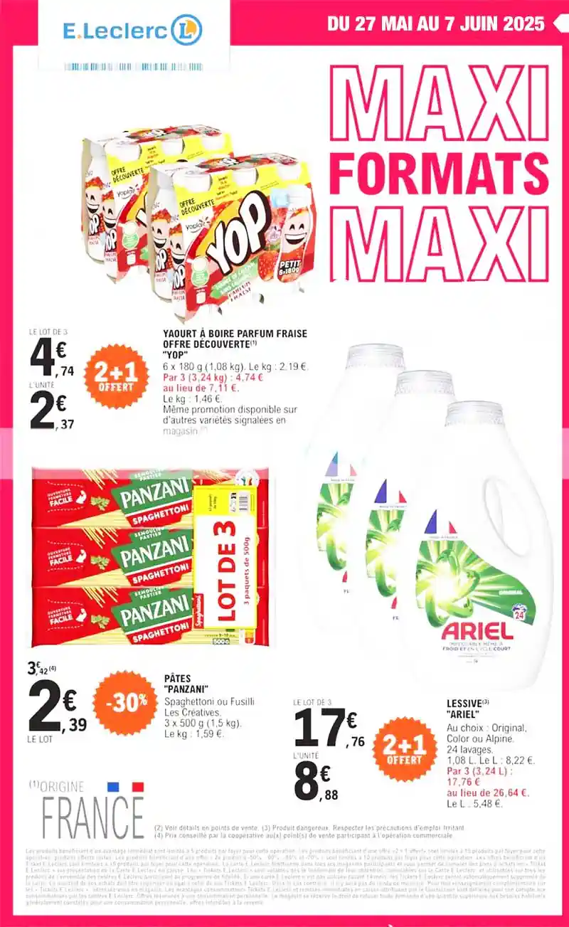 catalogue leclerc 27 mai 2025