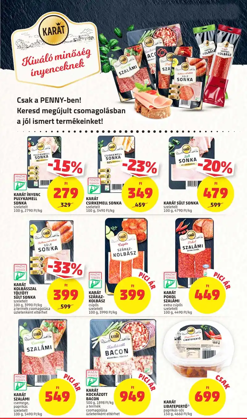 penny akciós újság