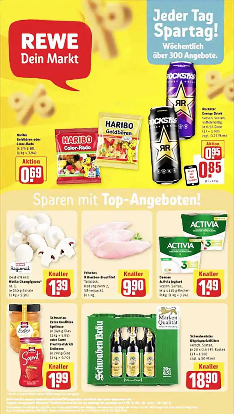rewe prospekt zum blättern nächste woche ab 18.08.2025