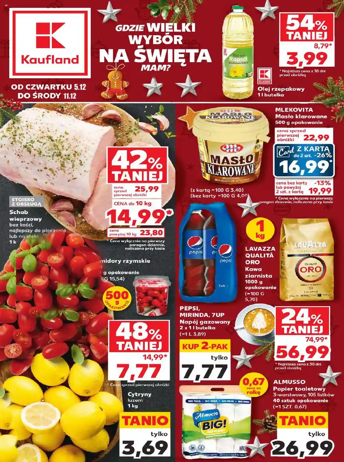 Gazetka Kaufland od 5 grudnia 2024 