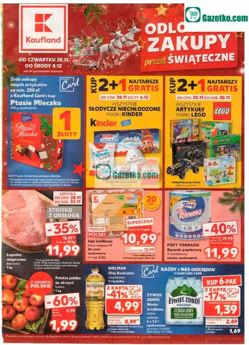 nowa gazetka kaufland 28,11,2024