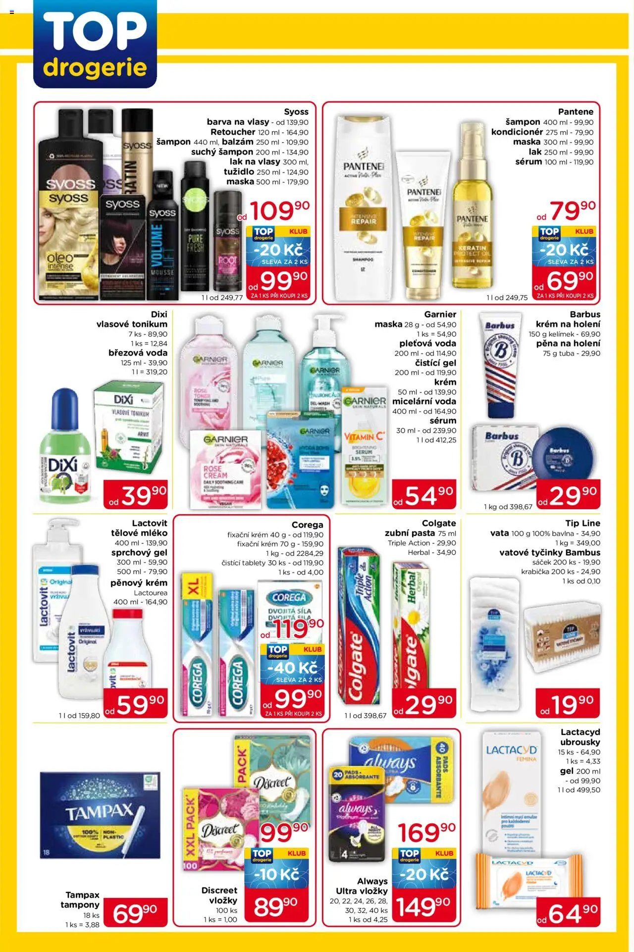 Leták Top letak Top drogerie od 6.7.25